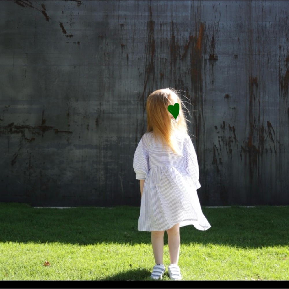 Morley Striped Kids Dress 4Y